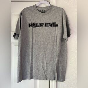 Half Evil Gray T-Shirt for Men